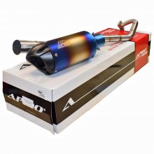 Εξάτμιση Yamaha CRYPTON-Χ 135 (016/1230 BLUE) APIDO Racing NEW GEN